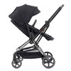 Poussette réglable pour bébé au design ultra compact 2 en 1 avec barre de pare-chocs avant 