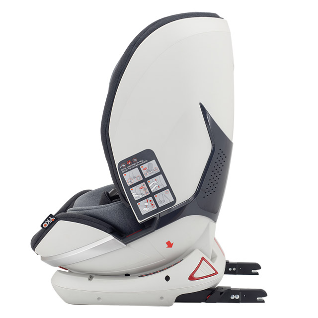 Siège auto enfant compact blanc avec Isofix