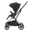 Poussette réversible pour bébé avec cadre en aluminium elliptique A501