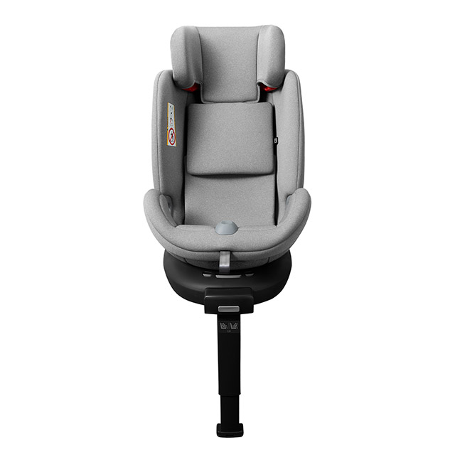 Siège d'auto convertible gris pour enfant de 3 ans