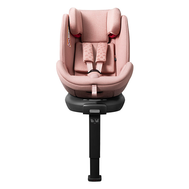 Siège d\'auto enfant convertible rose pour voyage