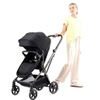 Poussette réglable pour bébé au design ultra compact 2 en 1 avec barre de pare-chocs avant 